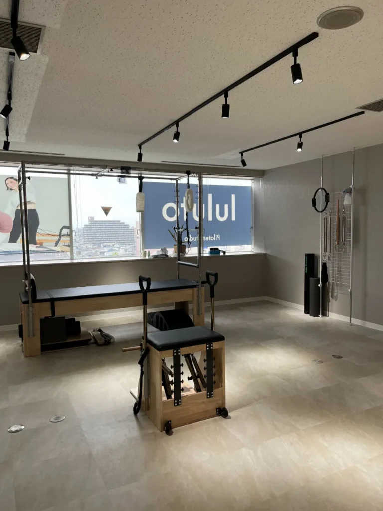 ピラティススタジオ『ルルト』近鉄八尾店内観